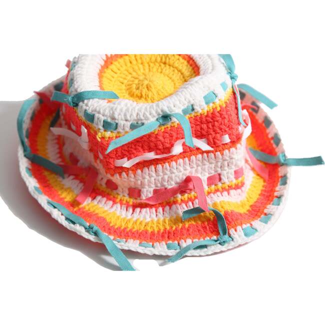 Constance Crochet Bucket Hat, Sugar Mix - Hats - 3