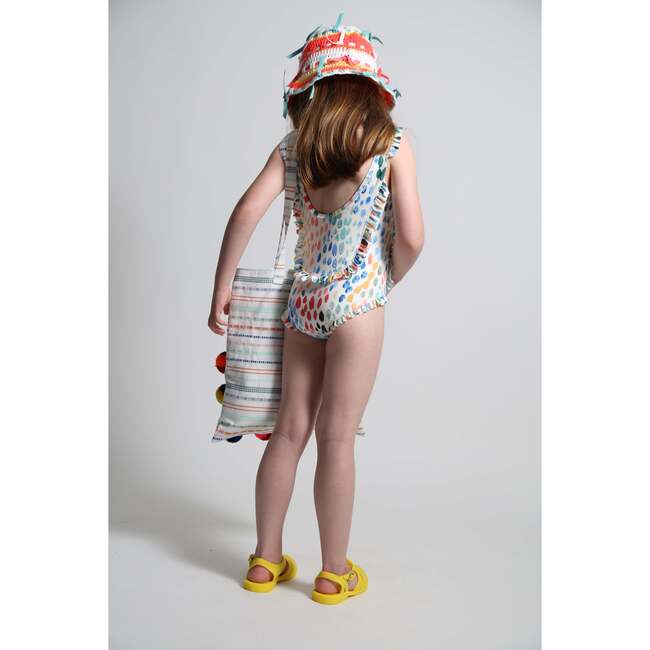 Marina Ruffle Diving Suit, Rainbow - One Pieces - 7