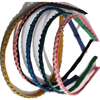 Britta Ric Rac Stackable Headbands (Set of 5), Rainbow - Headbands - 4