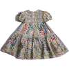 Alexandra Ribbon Pleated Frock, Rainbow - Dresses - 3