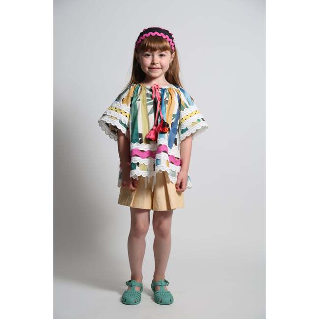 Athena Embellished Tunic, Rainbow - Blouses - 5