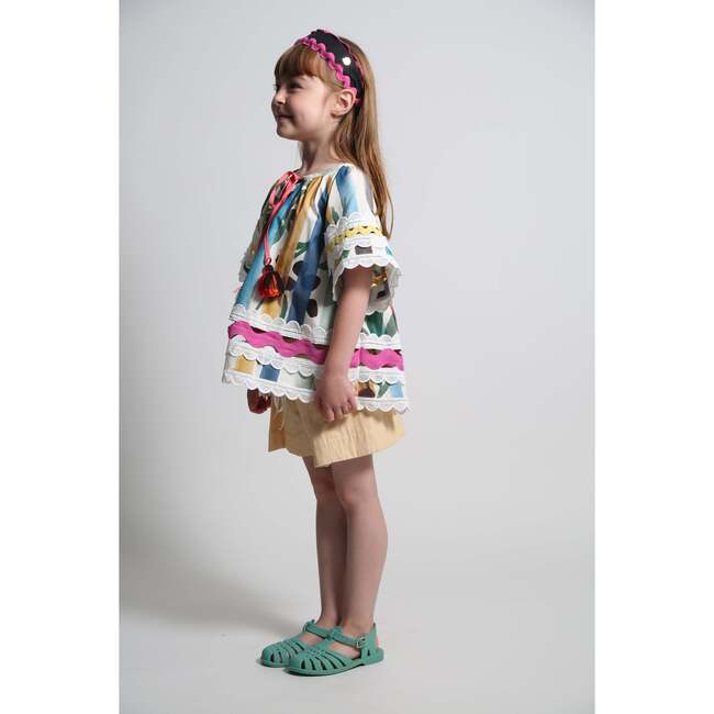 Athena Embellished Tunic, Rainbow - Blouses - 6