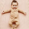 Grow With You Footie + Snug Fit - Sandstone - Footie Pajamas - 4