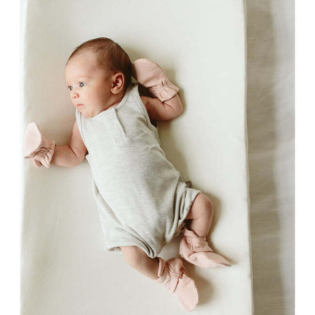 Stay On 2-Pack Mitts, Abstract Floral + Rose - Mitts - 4