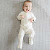 Grow With You Footie + Snug Fit - Cloud - Footie Pajamas - 4