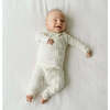 Grow With You Footie + Snug Fit - Cloud - Footie Pajamas - 5