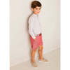 Stafford Striped Mao Collar Long Sleeve Shirt in Yellow - Shirts - 4