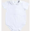 Peter Pan Collar Bodysuit in White - Onesies - 1 - thumbnail