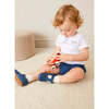 Plain Button Detail Bloomers in Blue - Bloomers - 2