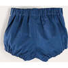 Plain Button Detail Bloomers in Blue - Bloomers - 5