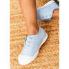 Canvas Plimsols in Blue - Sneakers - 3