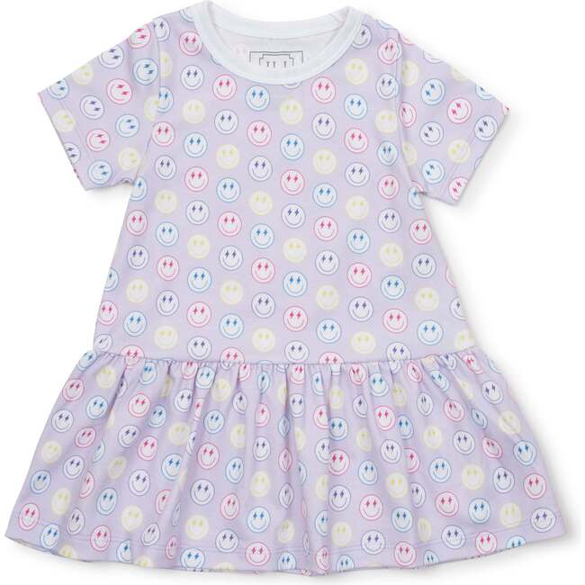 Lottie Girls' Dress, Preppy Smiles