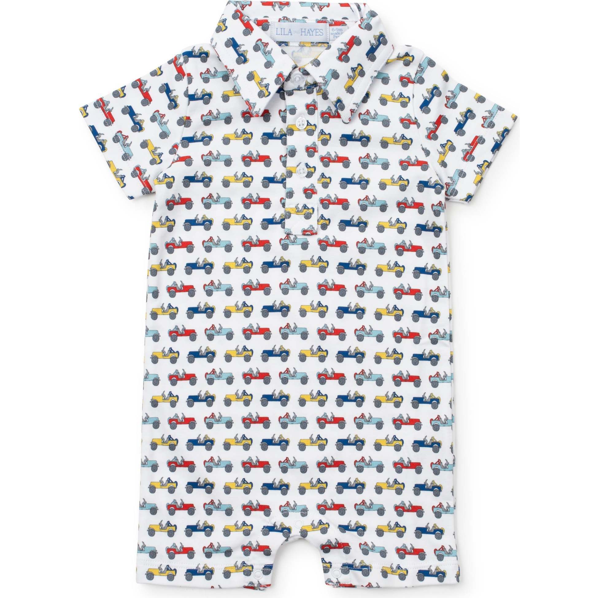 Tripp Boys' Polo Shortall, Cruisin Jeeps - Rompers - 1