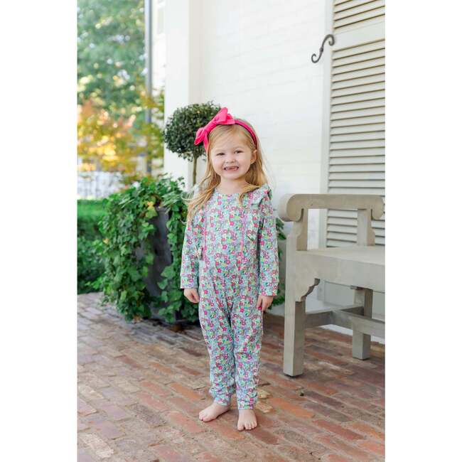 Evelyn Girls' Romper, Arboretum Floral - Rompers - 2