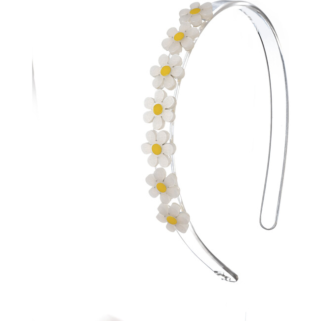 Daisies White Headband - Hair Accessories - 1