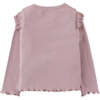 Baby Girls Long Sleeves Rib Top With Fringes & Lettuce Edge Details Bundle, Multicolor - Blouses - 5
