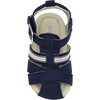 Stuart Navy Canvas Sandal - Sandals - 6