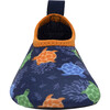 Sea Turtles Navy Spandex Aqua Shoe - Swim Shoes - 3