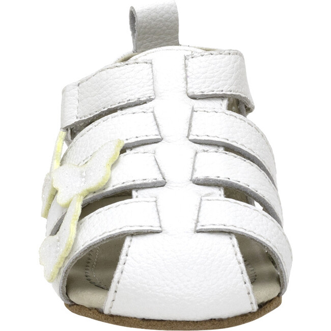 Mariposa White Leather Sandal - Sandals - 3