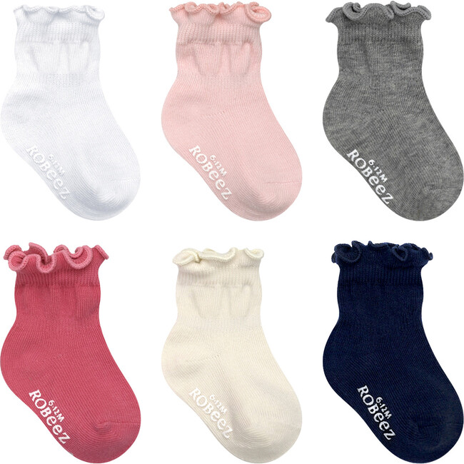 Frilly Girly Assorted 6pk Socks - Socks - 1