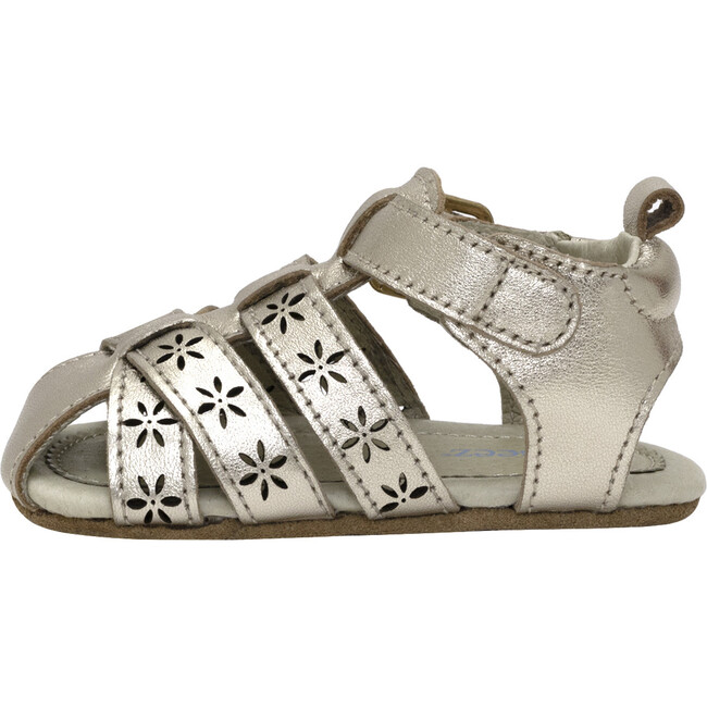 Fleur Gold Leather Sandal - Sandals - 2