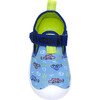 Crayola Car Doodles Boys Blue Spandex Water Shoes - Swim Shoes - 6