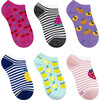 A Little Fruity NS Assorted 6pk Sock - Socks - 1 - thumbnail