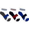 Athletic Qtr Assorted Kids 3pk Sock - Socks - 1 - thumbnail