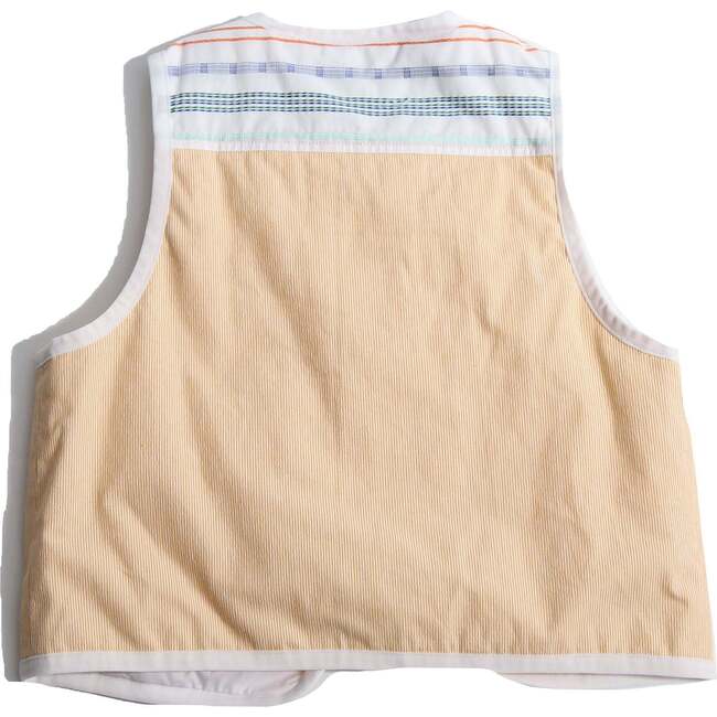 Tobias Padded Patchwork Vest, Petra Mix - Vests - 3