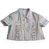 Nikos Camp Shirt, Sugar Mix - Shirts - 1 - thumbnail