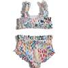 Misty Ruffled Tankini, Rainbow - Two Pieces - 3