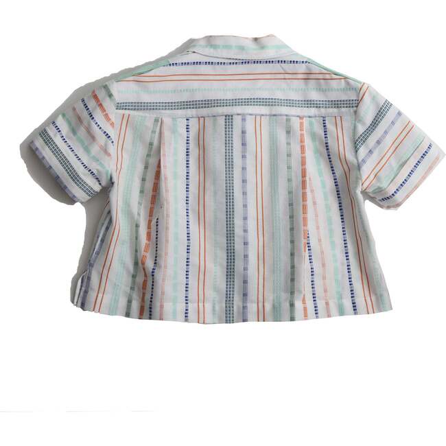 Nikos Camp Shirt, Sugar Mix - Shirts - 3