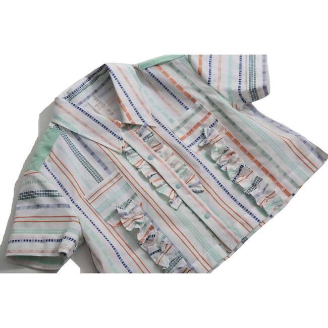 Nikos Camp Shirt, Sugar Mix - Shirts - 4