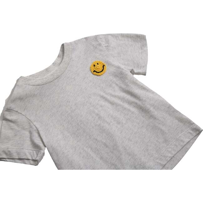 Classic Smiley Tee, Sugar - T-Shirts - 4