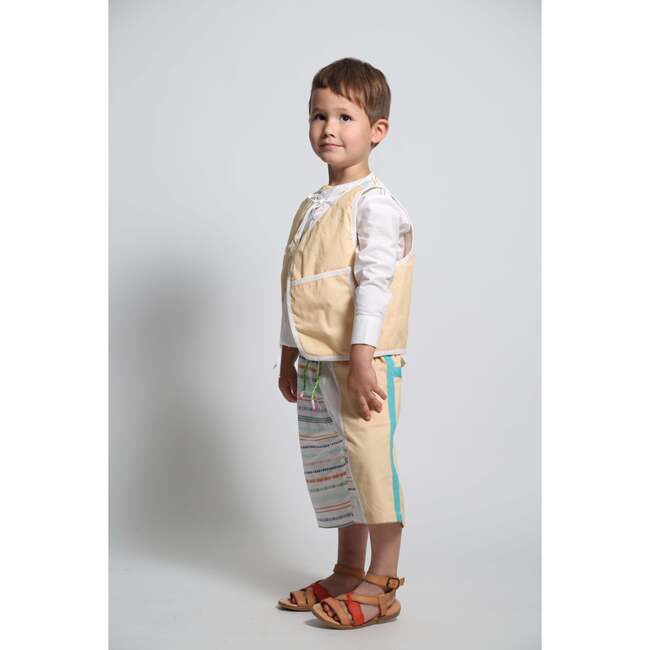 Tobias Padded Patchwork Vest, Petra Mix - Vests - 6
