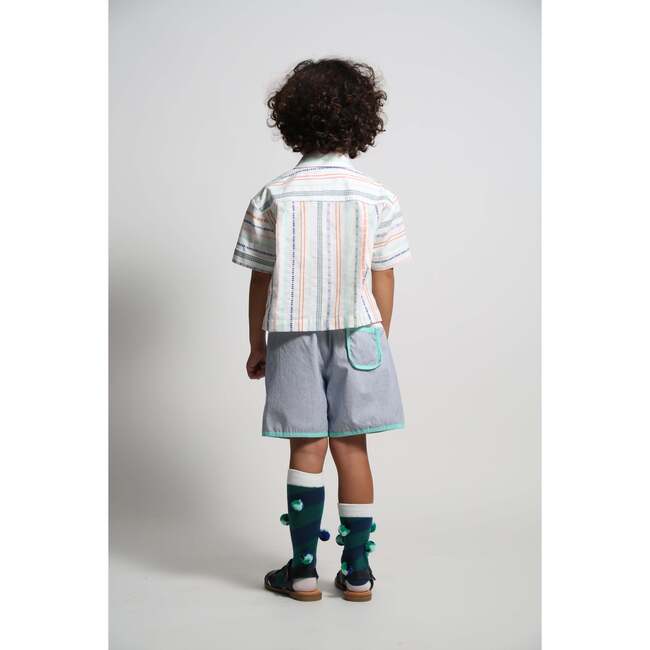 Nikos Camp Shirt, Sugar Mix - Shirts - 5