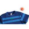Athena Smiley Cropped Tee, Aegean Mix - T-Shirts - 5