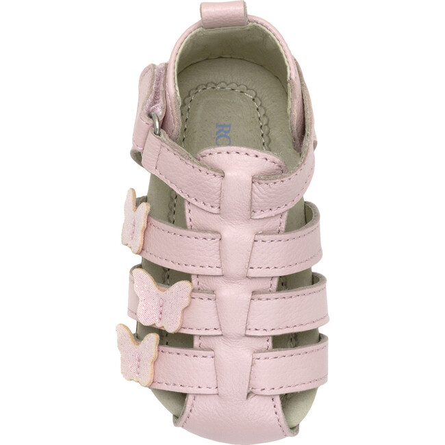 Mariposa Lt Pink Leather Sandal - Sandals - 6