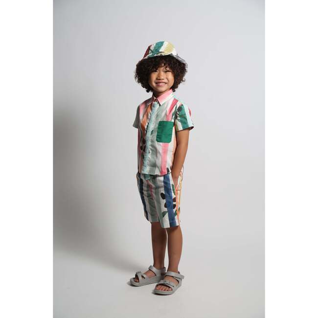 Jozsef Knee Pants, Rainbow - Shorts - 6
