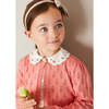 Floral Openwork Cotton Cardigan in Pink - Cardigans - 3