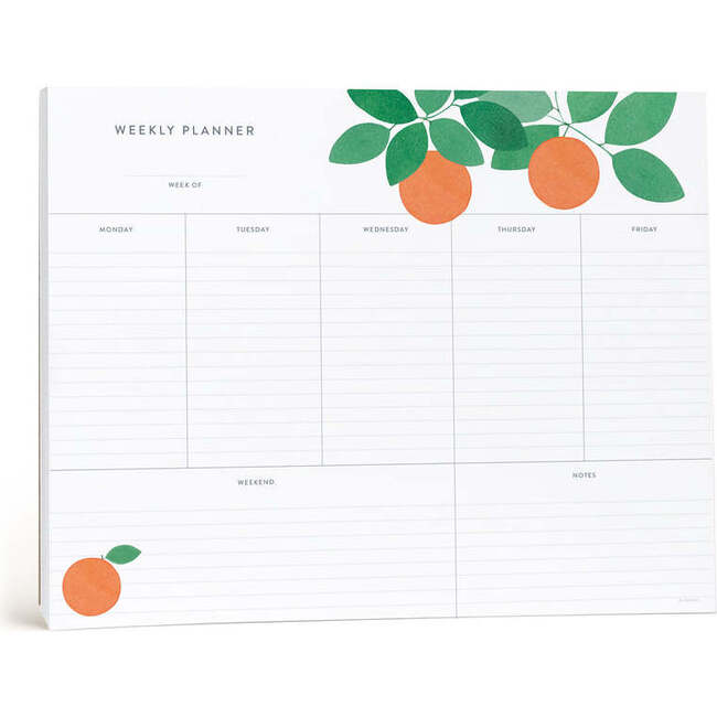 Weekly Orange Grove Planner