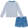 Kids Rashguard & Swim Trunk Set, Surfing Van - Swim Trunks - 2