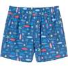 Kids Rashguard & Swim Trunk Set, Surfing Van - Swim Trunks - 6