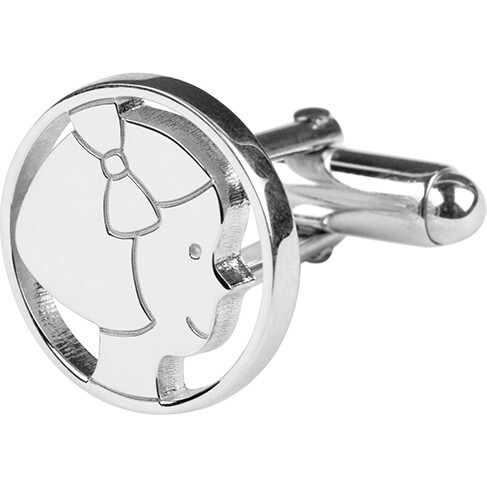 Girl Cufflink, Sterling Silver - Bracelets - 1