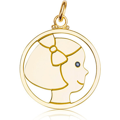 Small Girl Pendant - Pendants - 1