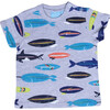 Baby Fish Surfboard Tee, Grey Hea - T-Shirts - 2
