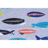 Baby Fish Surfboard Tee, Grey Hea - T-Shirts - 3