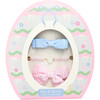 Easter Egg Bows & Bracelet Set, Pink - Mixed Accessories Set - 1 - thumbnail