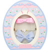 Easter Egg Bows & Bracelet Set, Blue - Mixed Accessories Set - 1 - thumbnail