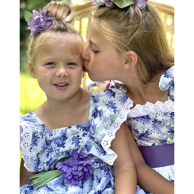 Lilac Blossom Dress, Purple - Dresses - 3